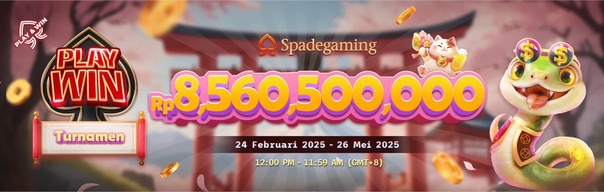 SPADEGAMING - PLAY & WIN GRAND TOURNAMENT