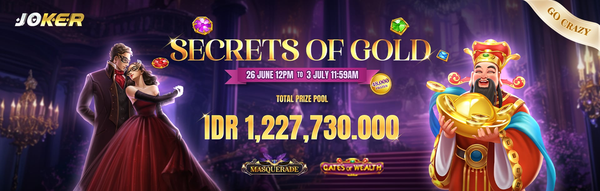 JOKER - SECRETS OF GOLD