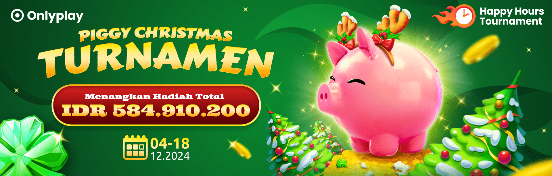 ONLYPLAY PIGGY TAP CHRISTMAST