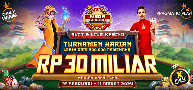 TRISULA88: Daily Wins Turnamen Harian Slot & Live Kasino Senilai Rp 30M